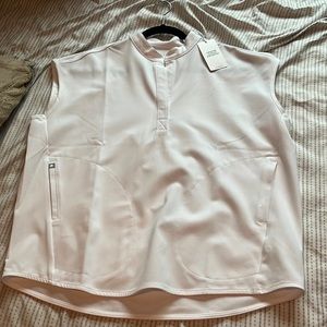 Optic white small Rafaela wear figs scrub top